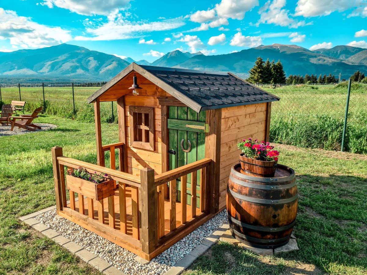 Liptovalley- Mobilne Domy S Wellnessom Liptovska Kokava Ngoại thất bức ảnh
